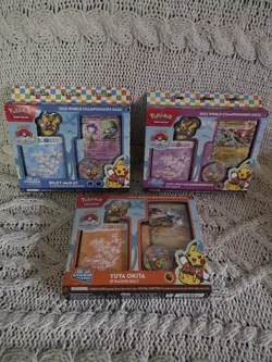 Pokemon 2025 World Championship Deck Set (3 Decks) - Image 1