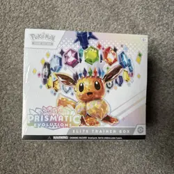Pokemon TCG Prismatic Evolutions ETB Elite Trainer Box New Factory Sealed - Image 1