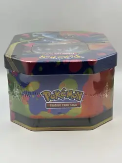Pokemon TCG Mega Charizard X Tin Box 4 Booster Packs New Sealed - Image 3