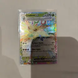 Leafeon ex 006/131 Holo Double Rare Prismatic Evolutions Pokemon Near Mint - Image 1