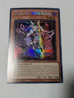 Maliss P White Rabbit Prismatic Secret Yugioh! Mega pack 2025 - Image 1