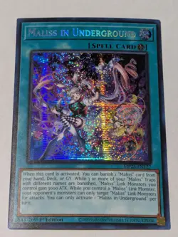 Maliss in Underground Prismatic Secret Yugioh! Mega pack 2025 - Image 1