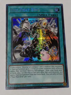 Ties That Bind Prismatic Secret Yugioh! Mega pack 2025 - Image 1