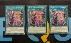 BLGG-EN020 Stellarnova Bonds x3 Secret Rare 1st Edition YuGiOh Playset - Image 1