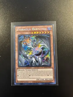 Konami Yu-Gi-Oh! Fydraulis Harmonia BLZD-EN024 1st Ed Secret Rare Holo - Image 1
