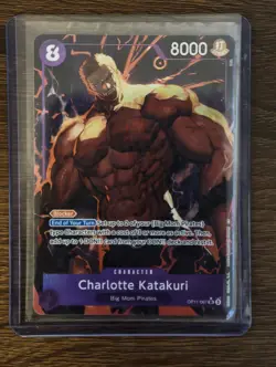 Charlotte Katakuri SR Alt Art OP11-067 English One Piece TCG Near Mint - Image 3