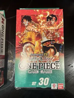 One Piece Starter Deck EX Luffy & Ace ST-30 SEALED In Hand OP-16 Time of Battle - Image 1