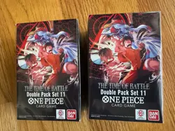 One Piece TCG: The Time Of Battle OP-16 Double Pack Set Lot of 2 Boxes English - Image 1