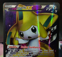 Jirachi EX (Full Art) 98/101 Plasma Blast - Pokemon Card - LP-/MP+ - Image 4