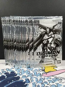 20X Digimon Card Game Tournament 2024 Oct-Dec Participation Pack (20 Packs) - Image 1