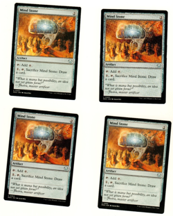 Set Of 4 Mind Stone March Of The Machines Commander Magic The Gathering Card - Image 3