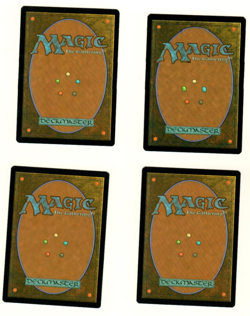 Set Of 4 Fire Diamond Showcase Baulders Gate Commander Legends MTG Card - Image 4