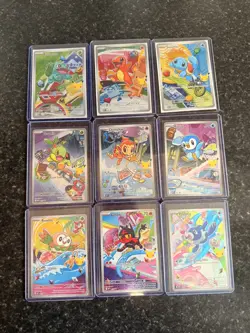 First Partner Illustration Collection Series 1 – Full Set of 9 Promo Cards ✨ - Image 1
