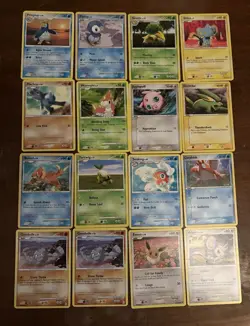 Pokemon TCG Vintage Lot of 16 2006-2008 English Cards - Image 1