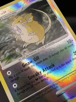 Pokemon Card Raticate Reverse Holo NM Secret Wonders Uncommon 61/132 - Image 4