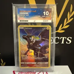 Zekrom TG05/TG30 Brilliant Stars Ace 10 Gem Mint Trainer Gallery - Pokemon Tcg - Image 1