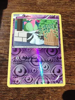 Pokemon Legendary Treasures Ralts 59/113 Reverse Holo Card - Image 1
