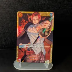 Shanks SEC OP01-120 - One Piece TCG Japanese Card Near-Mint Secret Rare - Image 1