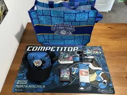 Pokemon Mega Blastoise NAIC 2026 Competitor Kit with Promo Card and Tote Bag - Image 1