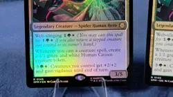 Silk, Web Weaver - Foil And Regular Marvel's Spider Man - Mtg - Image 4