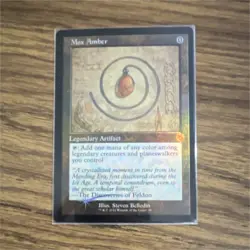 Wizards of the Coast MTG Mox Amber Dominaria #224 Foil Mythic Legendary Artifact - Image 1
