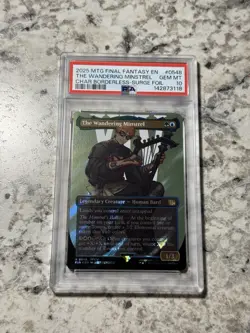The Wandering Minstrel SURGE FOIL FIN 548 PSA 10 (MTG Final Fantasy 2025) - Image 1