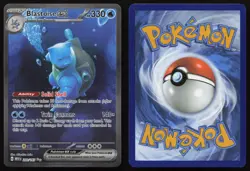 Blastoise ex 200/165 Special Illustration Rare 151 Pokemon English NM - Image 3