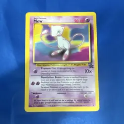 Pokemon Mew 9/64 Holo Rare HP 50 English Jungle Unlimited 1999 Ken Sugimori - Image 1