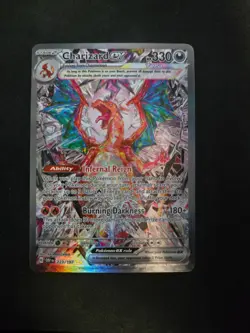 Charizard ex 223/197 Pokemon SV03 Obsidian Flames NM - Image 1