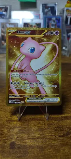 Pokemon Mew ex 205/165 Hyper Rare 151 Pokemon Near Mint - Image 1