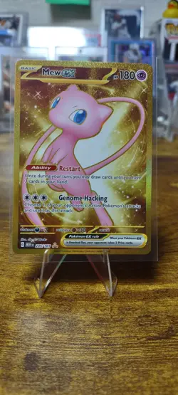 Pokemon Mew ex 205/165 Hyper Rare 151 Pokemon Near Mint - Image 4