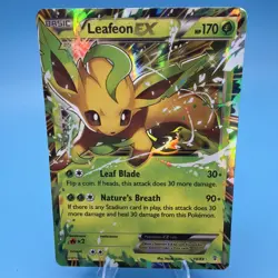 Pokemon TCG Leafeon EX 10/83 Generations Holo Ultra Rare English 170HP - Image 1