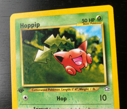 Pokemon Neo Genesis 1st Edition Non-Holo Hoppip 61/111 EX/NM Condition - Image 2