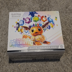 Pokemon TCG Scarlet & Violet Prismatic Evolutions Eevee Elite Trainer Box Eng - Image 1