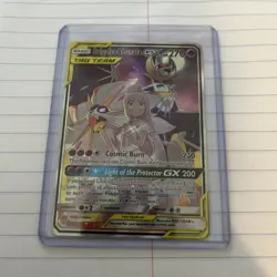 Solgaleo & Lunala GX Tag Team Alternate Art Full Art 216 cosmic eclipse - Image 1