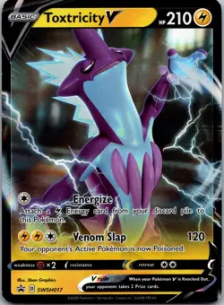 Toxtricity V SWSH017 Sword & Shield Promo Pokemon TCG Holo P MP - Image 1
