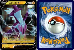 Toxtricity V SWSH017 Sword & Shield Promo Pokemon TCG Holo P MP - Image 3
