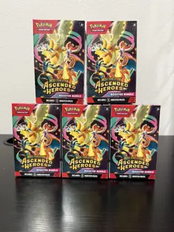Pokemon TCG Ascended Heroes Booster Bundle - Lot of X5 New/Sealed READY TO SHIP - Image 1