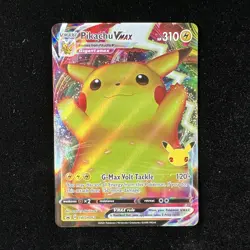 Pokemon Pikachu VMAX SWSH062 SWSH Promo Celebrations 25th Anniversary - Image 1