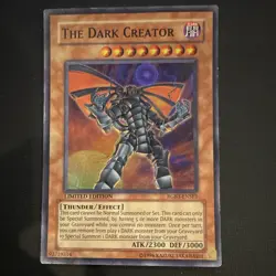 Yu-Gi-Oh! The Dark Creator Effect Super Rare Holo Limited Ed RGBT-ENSE1 - Image 1