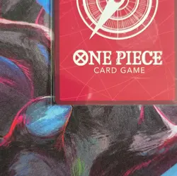 Bandai One Piece Card Game Luffy & Ace Leader ST30-001 Alt Art Foil B&W - Image 5