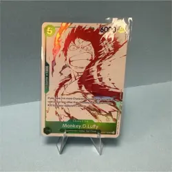 Bandai One Piece Card Game Monkey D. Luffy OP07-033 Uncommon Foil EN - Image 1