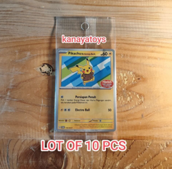 Lot of 10 TCG Pokemon Indonesia Pikachu Berkemeja Batik Staryu 155/SV-P - Image 1