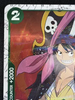 Monkey.D.Luffy ST16-005 Pirate Foil The Best Vol 2 One Piece PRB-02 NM - Image 2