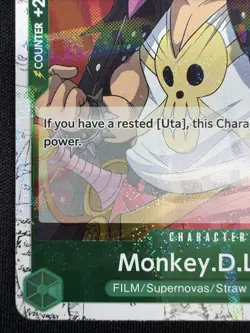 Monkey.D.Luffy ST16-005 Pirate Foil The Best Vol 2 One Piece PRB-02 NM - Image 5