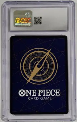 2025 One Piece Monkey D. Luffy OP13-118 SEC Carrying His Will CGC 10 Gem Mint - Image 2