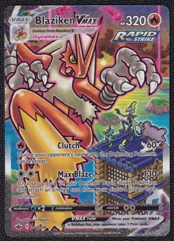 Pokemon Blaziken VMAX 201/198 Alt Art Chilling Reign - Image 1