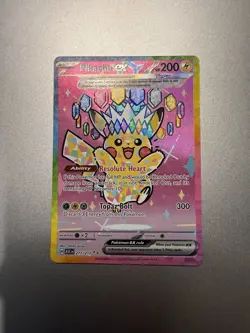 Pokemon Pikachu ex “PINK Pikachu” 277/217 Ascended Hero’s - Image 1