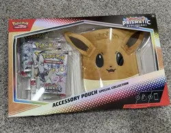 Pokemon Prismatic Evolutions Accessory Pouch Special Collection New, (READ!) - Image 1