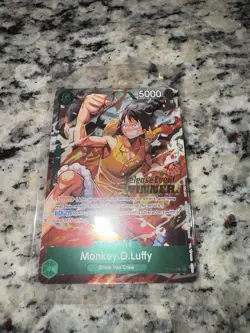 OPTCG Sealed Monkey D. Luffy P-135 OP16 Release Event Winner Card - Image 3